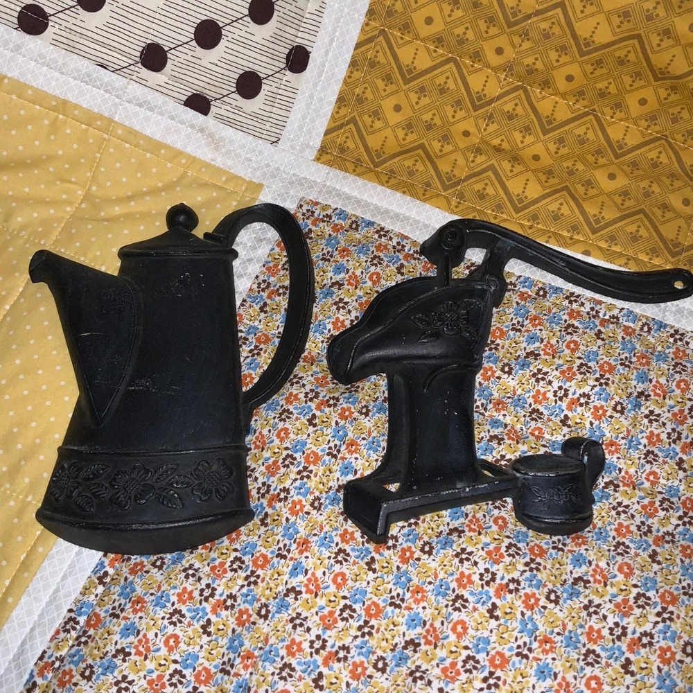 Sexton USA 502 Metal Wall Water Pump, Coffee Pot Cottage Vintage Decor MCM